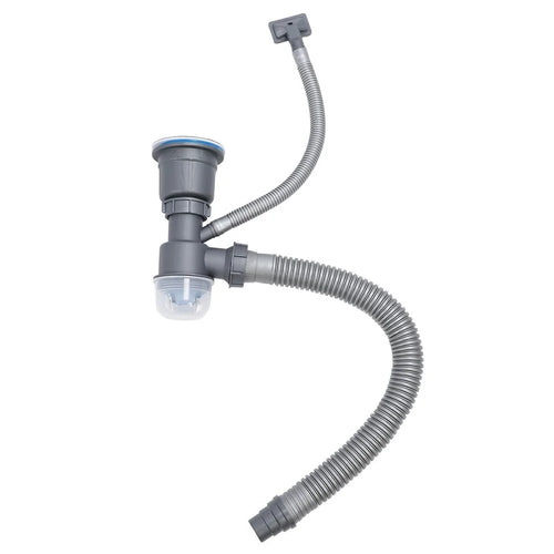 One Sink Drain Kit Sink Flexible Sink Drain Pipe with Anti-Odor Sealing - 1