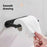 Kitchen Paper Towel Holder Stainless Steel Wall Mounted Cabinet Tissue Storage Rock Hanging Roll Dispenser - Black - 2