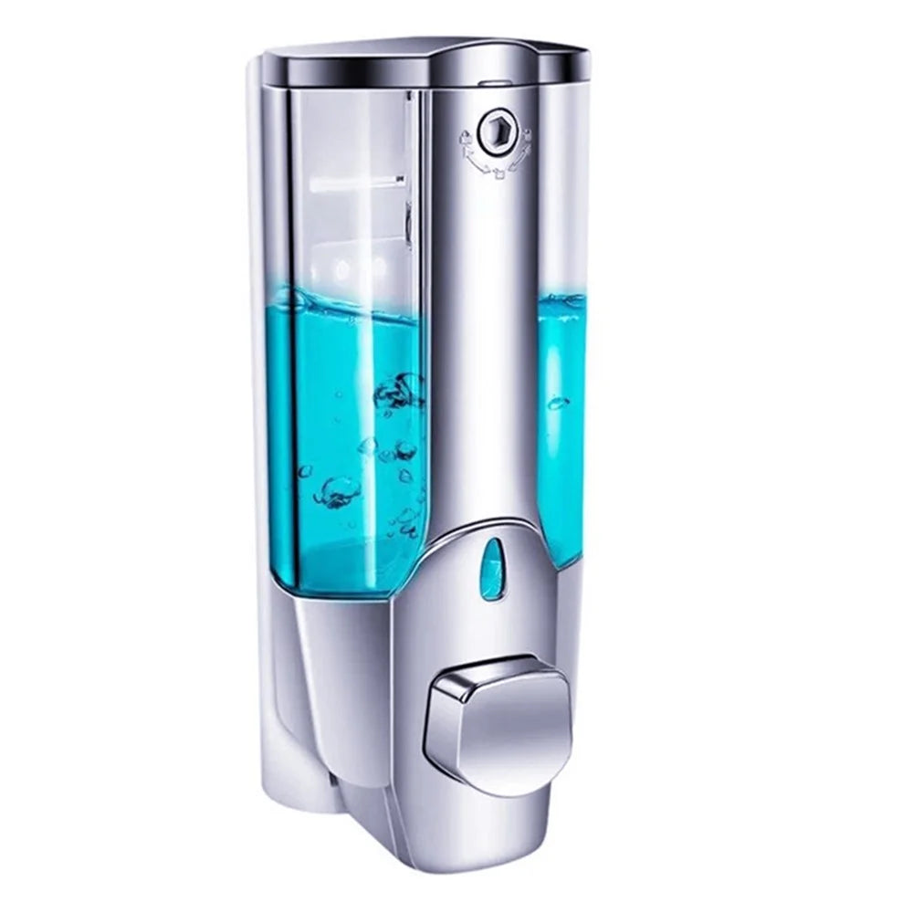 Wall Mounted Hand Soap Dispenser 350ML Shower Pump Dispenser for Hotel / Kitchen / Bathroom - 1