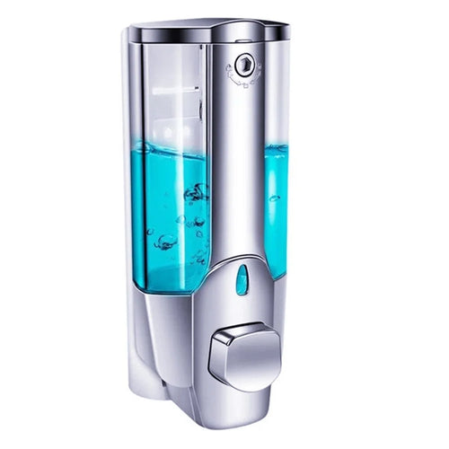 Wall Mounted Hand Soap Dispenser 350ML Shower Pump Dispenser for Hotel / Kitchen / Bathroom - 1
