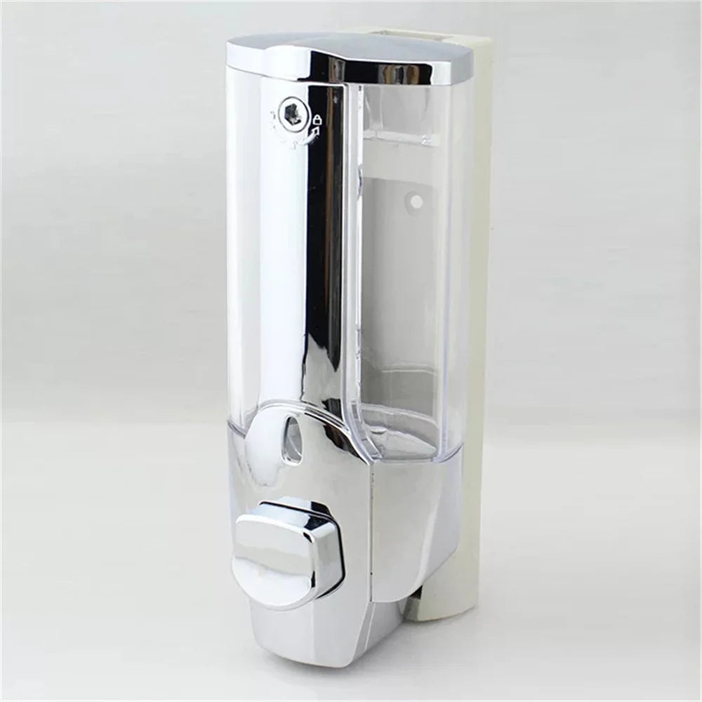 Wall Mounted Hand Soap Dispenser 350ML Shower Pump Dispenser for Hotel / Kitchen / Bathroom - 7