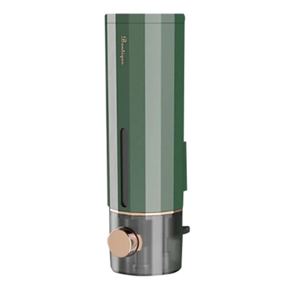 Soap Dispenser Wall Mounted 450ml Bathroom Shower Gel Shampoo Foam Pump - Green - 1