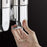 1000ml Stainless Steel Double Head Soap Dispenser Manual Push Shampoo Body Wash Soap Container - 3
