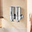1000ml Stainless Steel Double Head Soap Dispenser Manual Push Shampoo Body Wash Soap Container - 4