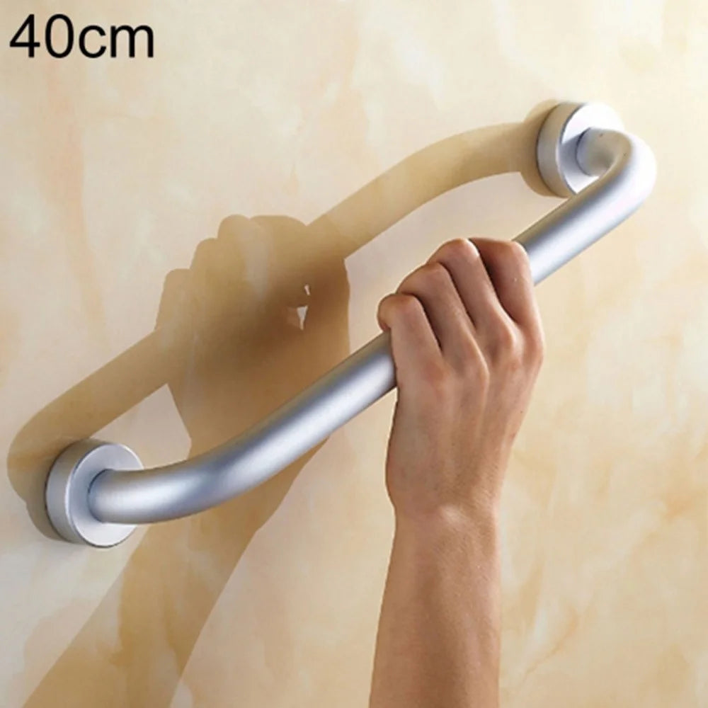 40cm Safety Grab Bar Aluminum Alloy Non Slip Bathroom Handrail Support Rail for Disabled Elderly - 3