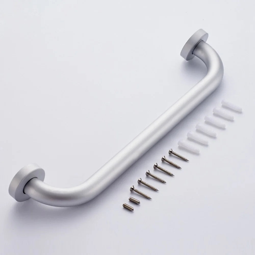 40cm Safety Grab Bar Aluminum Alloy Non Slip Bathroom Handrail Support Rail for Disabled Elderly - 6