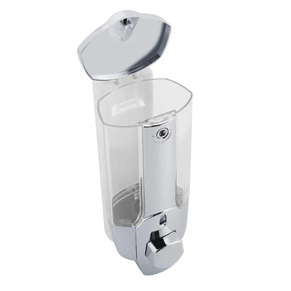 Wall Mounted Soap Dispenser 350ML ABS Plastic Hand Shower Dispenser for Hotel / Kitchen / Bathroom - 3