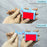 Shower Wall Hair Catcher Bathroom Bathtub Drain Protector Hair Collector Anti Clog Device For Home Use - Cat Ears  /  White - 5