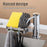Kitchen Sink Dishwashing Liquid Dispenser Sponge Holder Drain Shelf 360 Degree Rotatable Dish Soap Dispenser - Black - 3