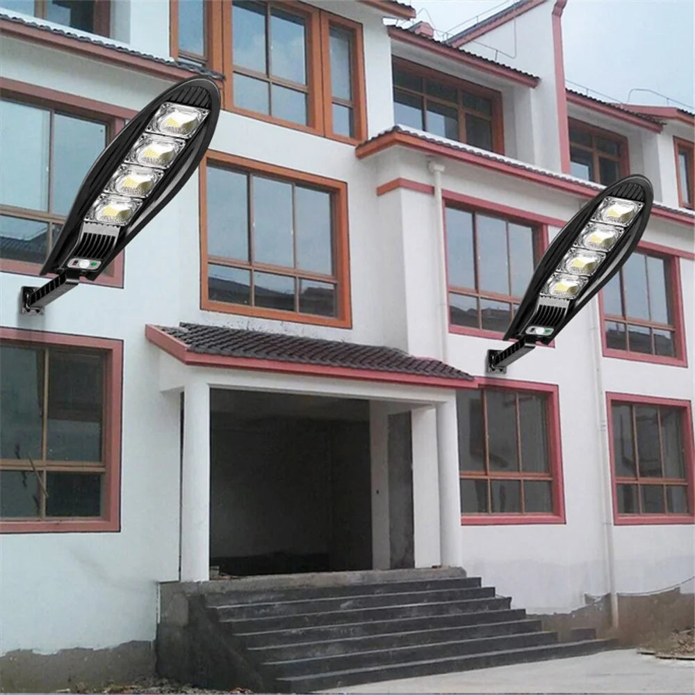 W779B LED Solar Lamp Wall Street Light Super Bright PIR Motion Sensor Security Lamp for Outdoor Garden - 7