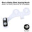 Smart Toilet Bidet Attachment Non-Electric Cold Water Dual Nozzle for Feminine Rear Cleaning -  Brass Joint - 2