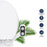 Smart Toilet Bidet Attachment Non-Electric Cold Water Dual Nozzle for Feminine Rear Cleaning -  Brass Joint - 3