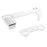 KY50066-7-8 Bidet Toilet Attachment Non-Electric Cold Water Spray Self-Cleaning Toilet Seat Attachment with Dual Nozzle for Bathroom - EU Plug - 1