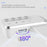 KY50066-7-8 Bidet Toilet Attachment Non-Electric Cold Water Spray Self-Cleaning Toilet Seat Attachment with Dual Nozzle for Bathroom - EU Plug - 6