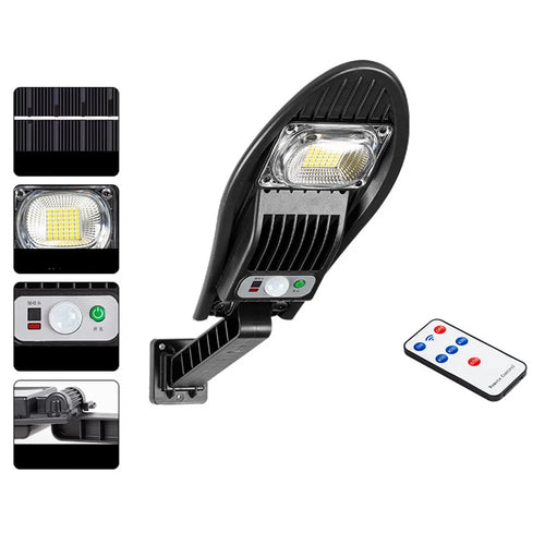 W776B Street Wall Light Outdoor Solar Lamp Motion Sensor Waterproof Night Light for Garden Patio Yard Garage - 1