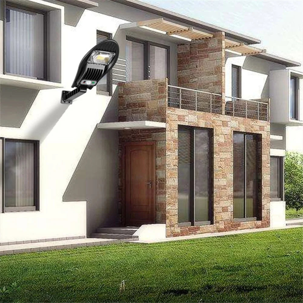 W776B Street Wall Light Outdoor Solar Lamp Motion Sensor Waterproof Night Light for Garden Patio Yard Garage - 6
