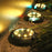4Pcs SL6001 Outdoor Solar LED Ground Light Garden Lawn Pathway Waterproof Underground Lamp - Warm Light+Colorful Light - 2