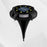 4Pcs SL6001 Outdoor Solar LED Ground Light Garden Lawn Pathway Waterproof Underground Lamp - Warm Light+Colorful Light - 5