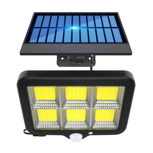 COB 150 LED Solar Light PIR Motion Sensor Wall Lamp Floodlight Waterproof Path Street Lamp Garden Decoration - 1