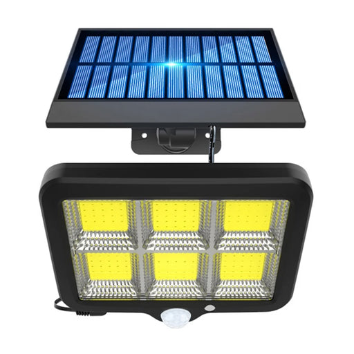 COB 150 LED Solar Light PIR Motion Sensor Wall Lamp Floodlight Waterproof Path Street Lamp Garden Decoration - 1