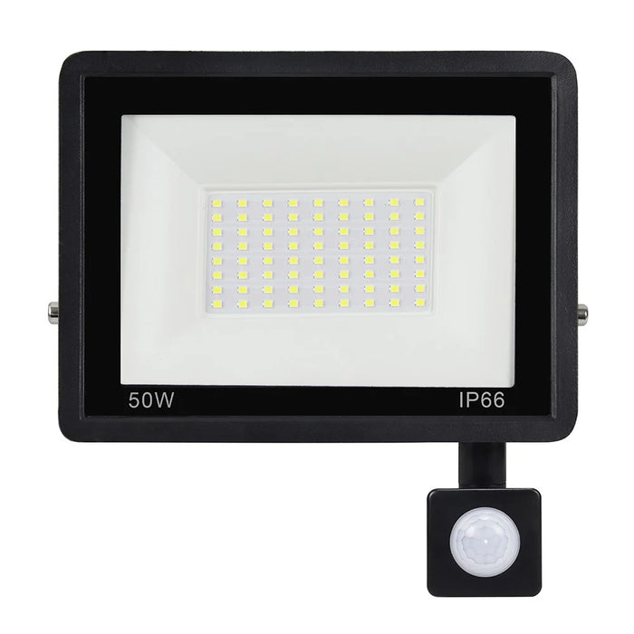 50W 72 LED IP66 Waterproof Floodlight with U-shaped Bracket Style B Outdoor Motion Sensor Lamp [PIR Sensor] - 2