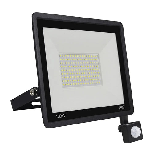100W 144 LED Outdoor Courtyard Garden Square Floodlight Style B Motion Induction Waterproof Lamp [PIR Sensor] - 1