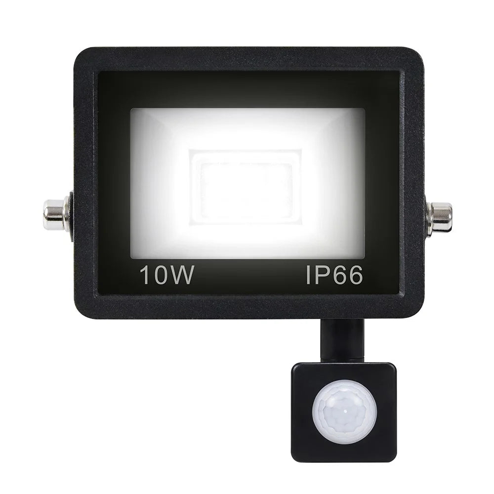 10W 12 LED Motion Induction Floodlight High Brightness Style B IP66 Waterproof Outdoor Lighting [PIR Sensor] - 7