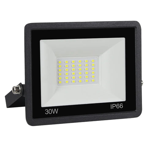30W 36 LED Floodlight Style B IP66 Waterproof Outdoor Lighting Doorway Garage Street Lamp [Switch Control] - 1