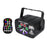 YSH-042 USB Mini Laser 8 Hole 240 Pattern Starry Sky Projection Decorative Light Remote Sound Control Rotating Party Laser Atmosphere Lamp - 1