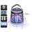 W881 LED Electric Shock Mosquito Killer Lamp Life Waterproof Night Light with Bluetooth Speaker for Home - Brown - 2