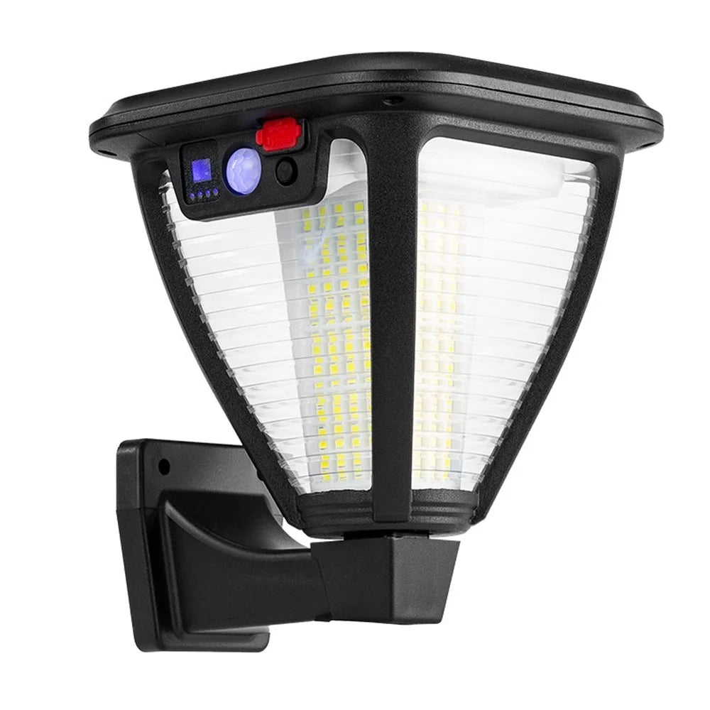 W791-1 LED Solar Powered Spot Lights Waterproof Floodlight Chargeable Ground Lamp for Yard Garden Street (Standard + White / Yellow Dual Lights Version) - 2