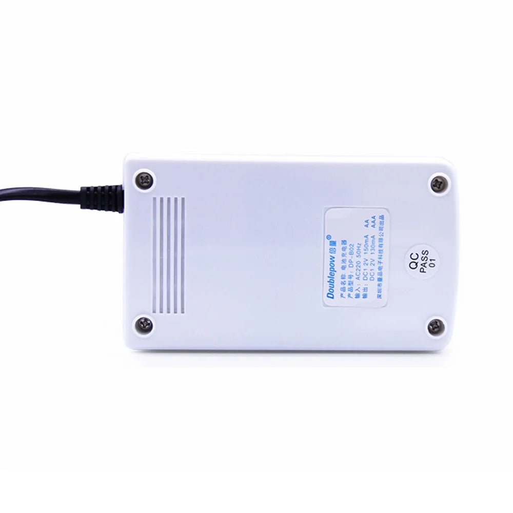 DOUBLEPOW DP-B02 4 Slots Battery Charger for 1.2V AA/AAA Ni-MH/Ni-CD Rechargeable Batteries (Chinese Version) - EU Plug - 3
