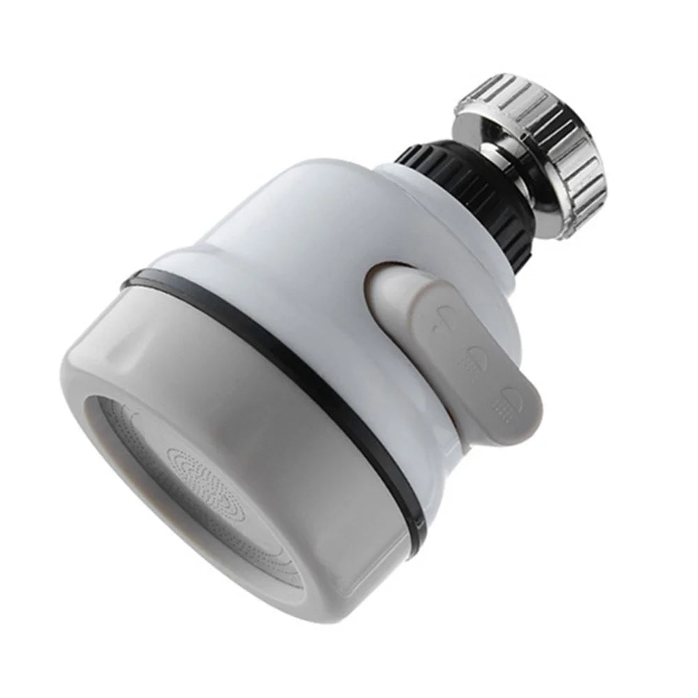 Faucet Booster Shower Anti-splash Sprinkler Kitchen Tap Water-saving Adjustment Filter - White - 2