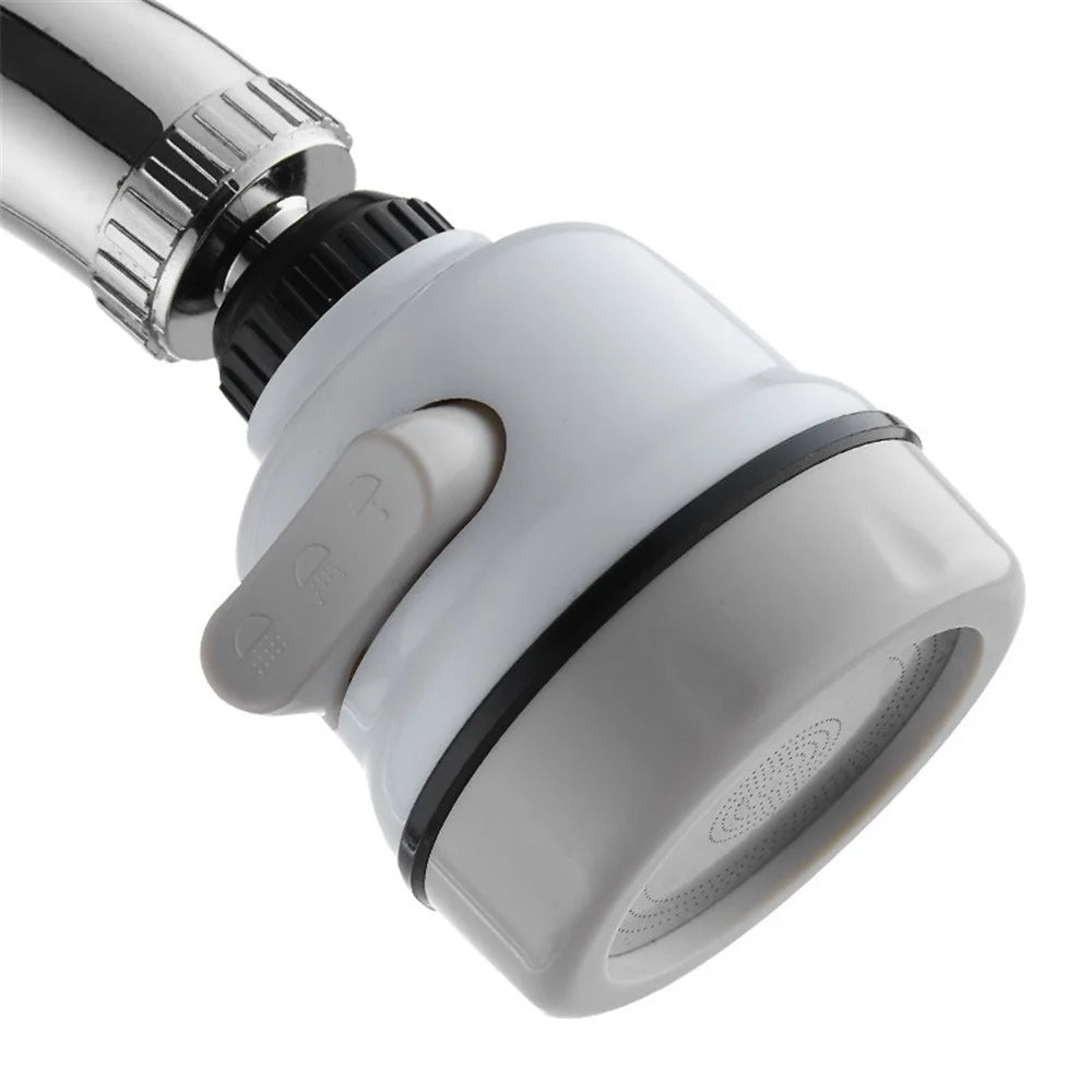Faucet Booster Shower Anti-splash Sprinkler Kitchen Tap Water-saving Adjustment Filter - White - 7