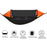 RYDC-012 280x140cm Outdoor Quick Open 210T Nylon Hammock Anti-rollover Camping Hanging Swing Bed with Zipper Mosquito Net - Black / Orange - 3