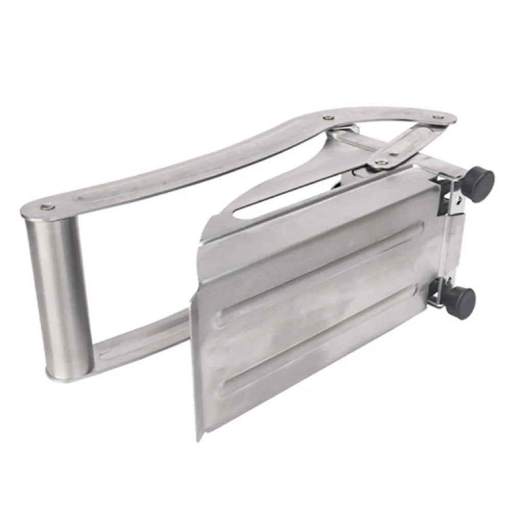 Stainless Steel Potato Cutter Slicer Kitchen French Fry Cutter without Silicone Suction Base (No FDA Certified, BPA-Free) - 3