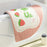 40*60cm Semicircle Bath Mat Furry Bathroom Rug Water Absorbent Floor Carpet - Strawberry / Pink - 5