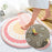 50*80cm Furry Bathroom Rug Non-slip Floor Carpet Water Absorbent Bath Mat - Happy Rainbow / Square - 3