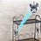 001- ZJ-SS2 Butterfly Design Bathroom Storage Rack Double Layer Metal Shelf - 5