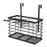 001-CFJ-002 Bathroom Metal Storage Rack Hair Dryer Holder Hanging Basket - 4