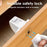 2Pcs Magnetic Cupboard Lock with Key Child Safety Lock for Kitchen Cabinets and Drawers - 2