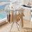 Dual Layer Foldable Floor-Standing Octopus Clothes Drying Rack Household Multi-Head Clothes Drying Rack - White - 5