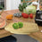 Corner Cutting Board for Kitchen Countertop Space Saving Bamboo Wood Corner Chopping Block (BPA Free, No FDA) - 2