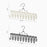 20 Hooks Rotating Clothes Hanger Rack Multi-functional Underwear Organizer Belt Scarf Storage Hook - Cream Apricot - 7