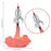 A5 Creative 3D Printing Rocket Lamp LED Night Light Children Gift Home Bedroom Decoration - 5