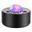 K-1090 Northern Lights Projection Lamp USB Moon Light LED RGB Laser Night Light with 7 Brightness Level Adjustable (Laser Version) - Black - 1
