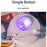 K-1090 Northern Lights Projection Lamp USB Moon Light LED RGB Laser Night Light with 7 Brightness Level Adjustable (Laser Version) - Black - 6