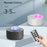 K-1090 Northern Lights Projection Lamp USB Moon Light LED RGB Laser Night Light with 7 Brightness Level Adjustable (Laser Version) - Black - 7
