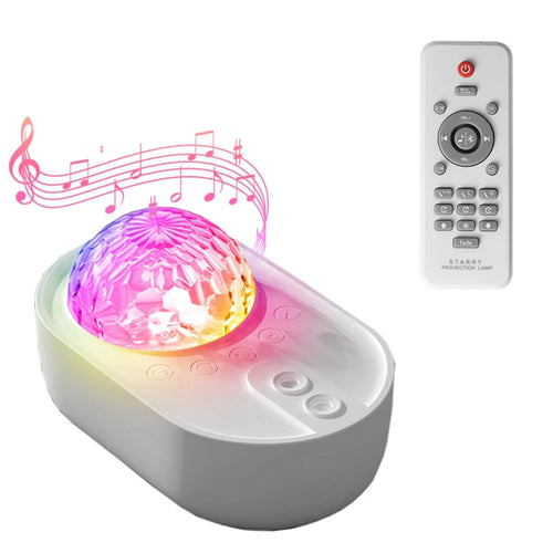 K-1069 Spacecraft Galaxy Projector Aurora Lights Star Projector with Remote Control Sky Night Light Projector - White - 1