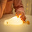 Soft Silicone Touch Sensor Timing Flat Duck Night Lamp for Kids Bedroom LED Night Light - 3